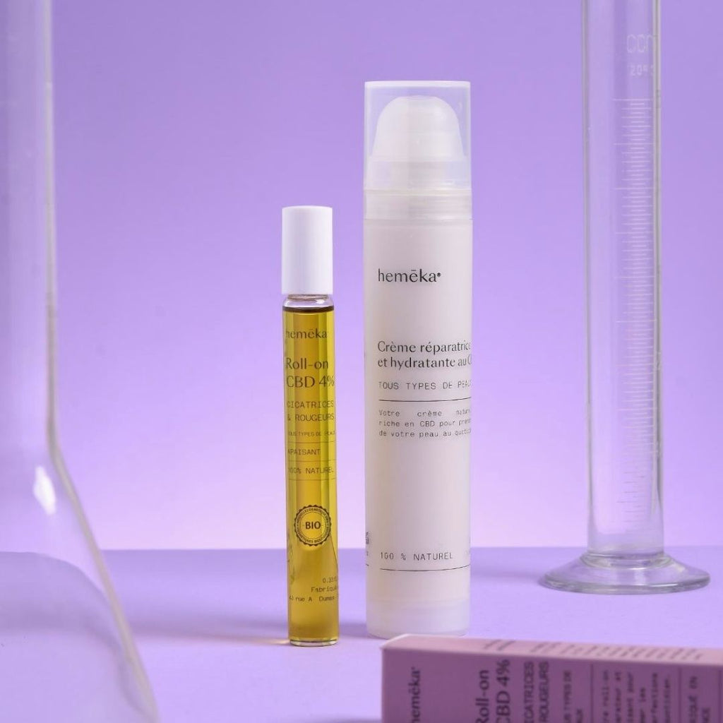 Coffret DUO cosmétiques : Roll On + Crème