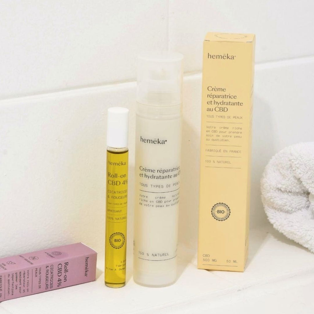 Coffret DUO cosmétiques : Roll On + Crème