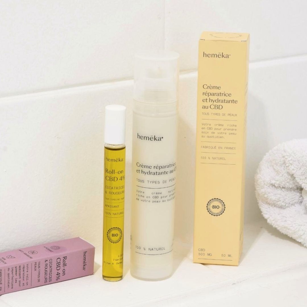 Coffret DUO cosmétiques : Roll On + Crème