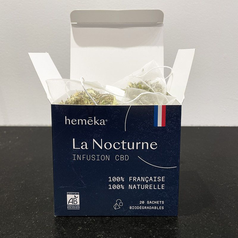 Infusion chanvre CBD La Nocturne 20 sachets