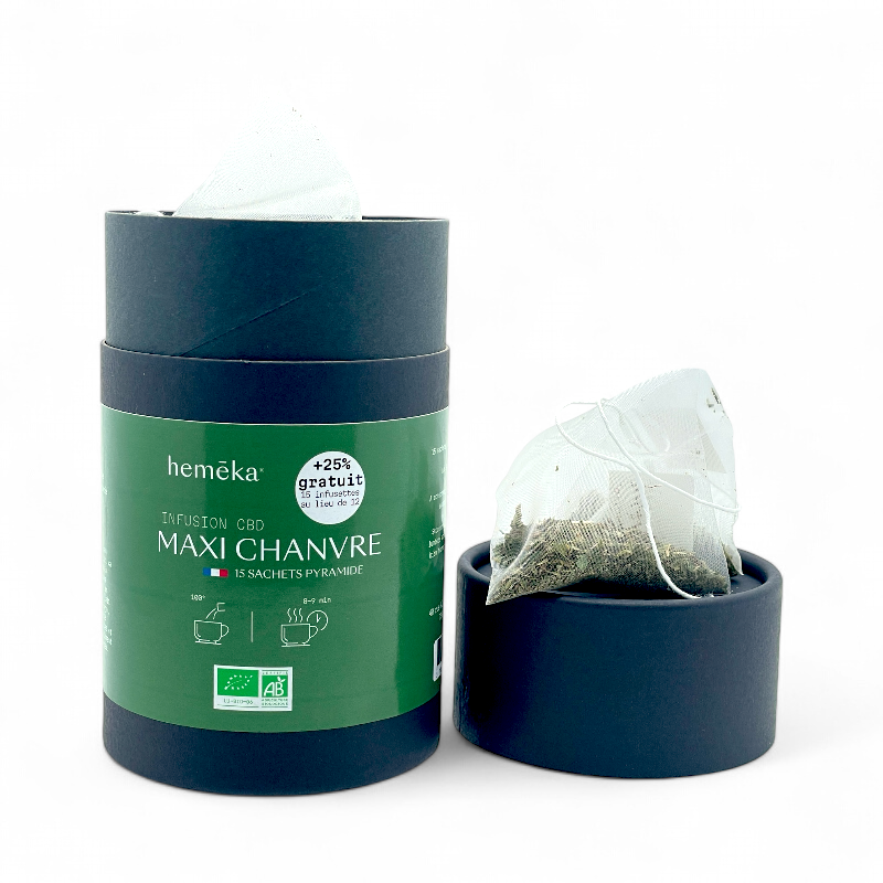 Infusion Maxi chanvre 70% (+25% offert)