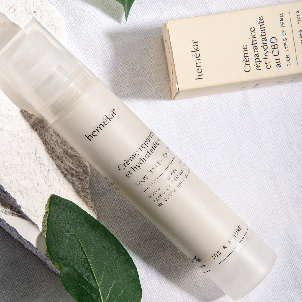 Crème réparatrice et hydratante au CBD