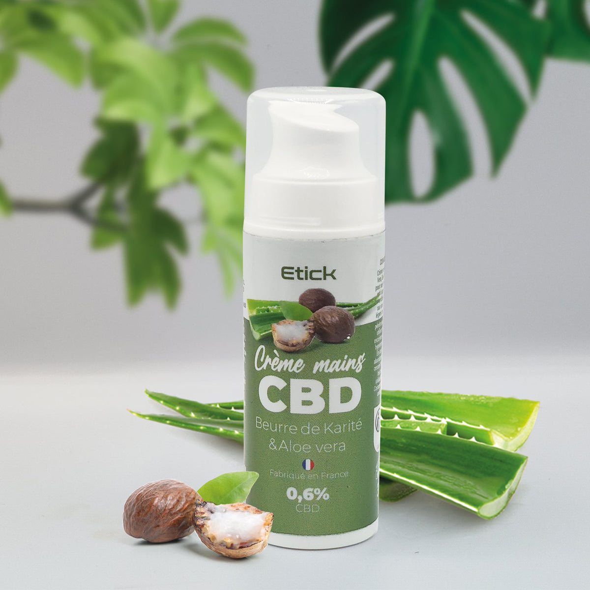 Crème mains réparatrice CBD