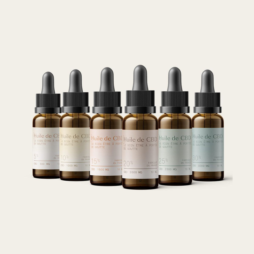 Huile CBD 5% (sans THC)