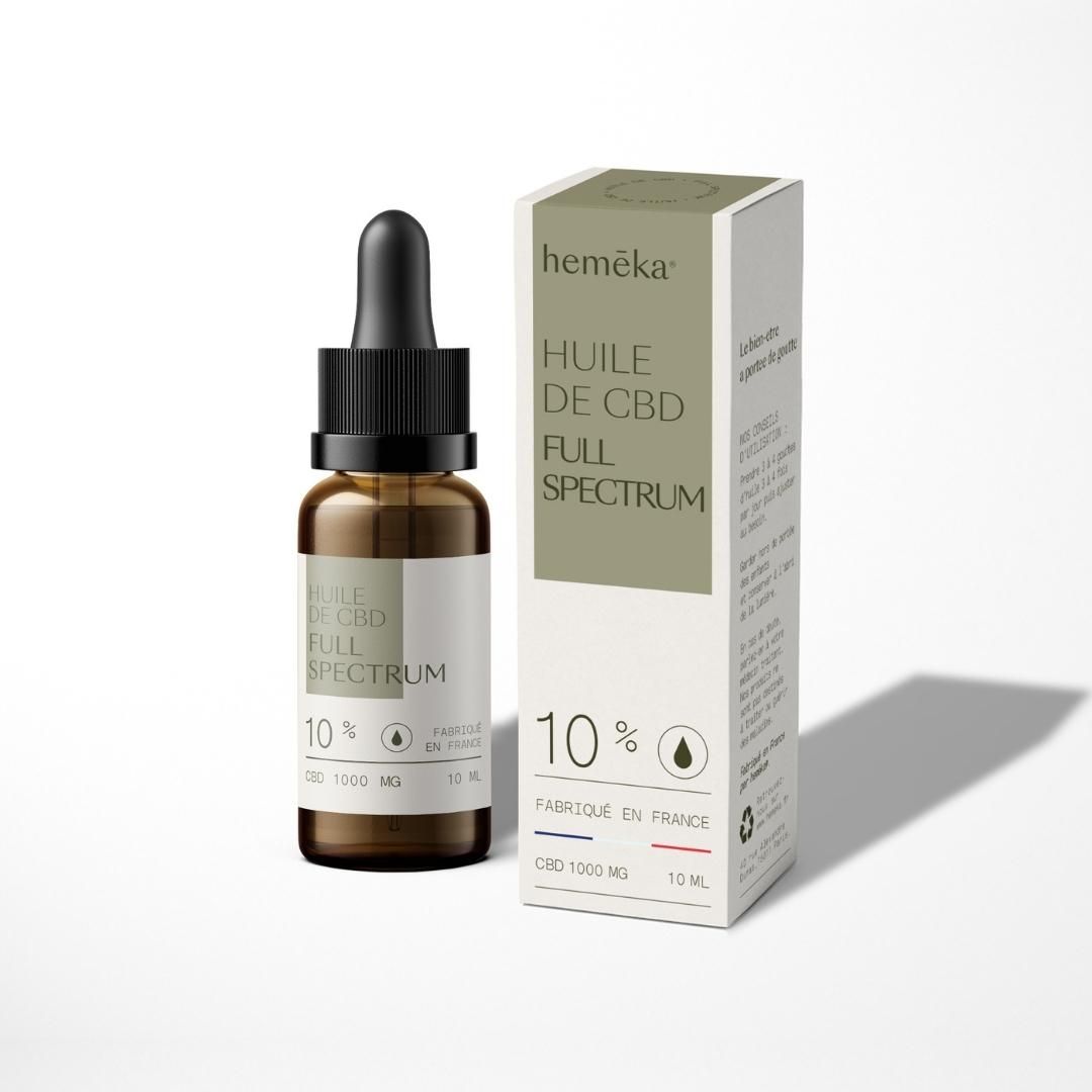 Huile CBD Full Spectrum 10%