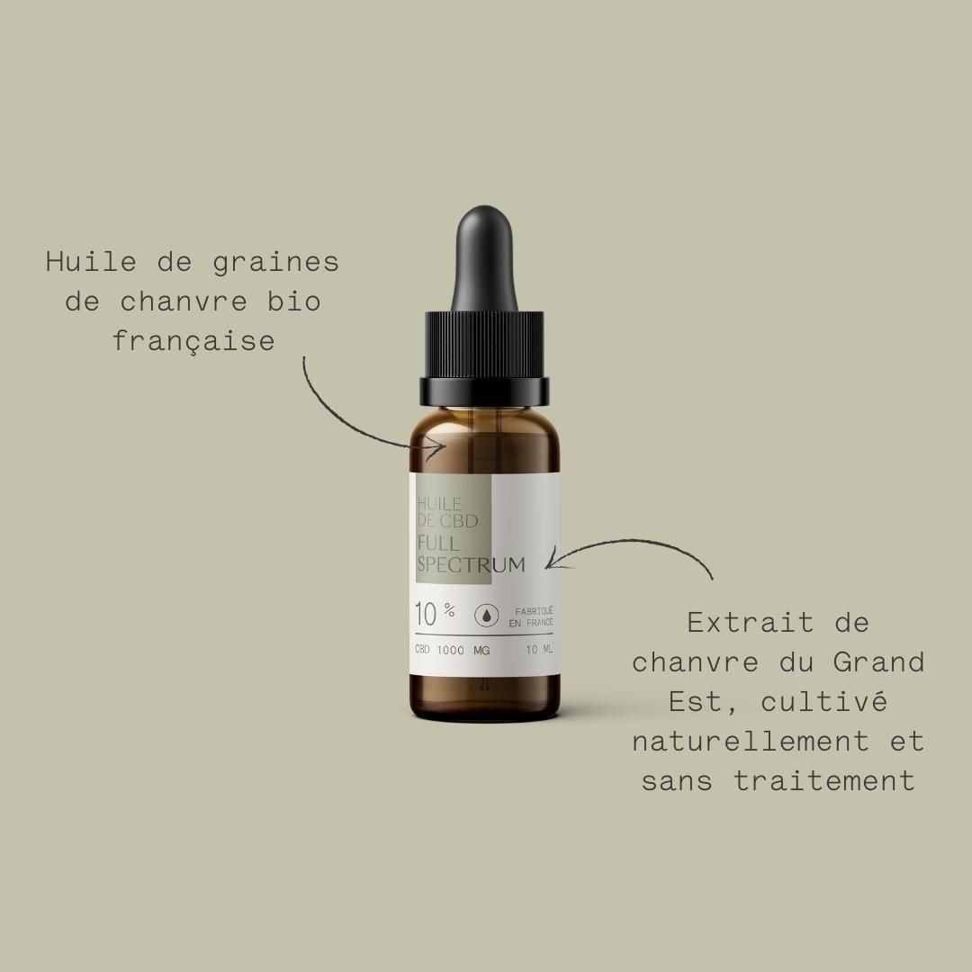 Huile CBD Full Spectrum 10%