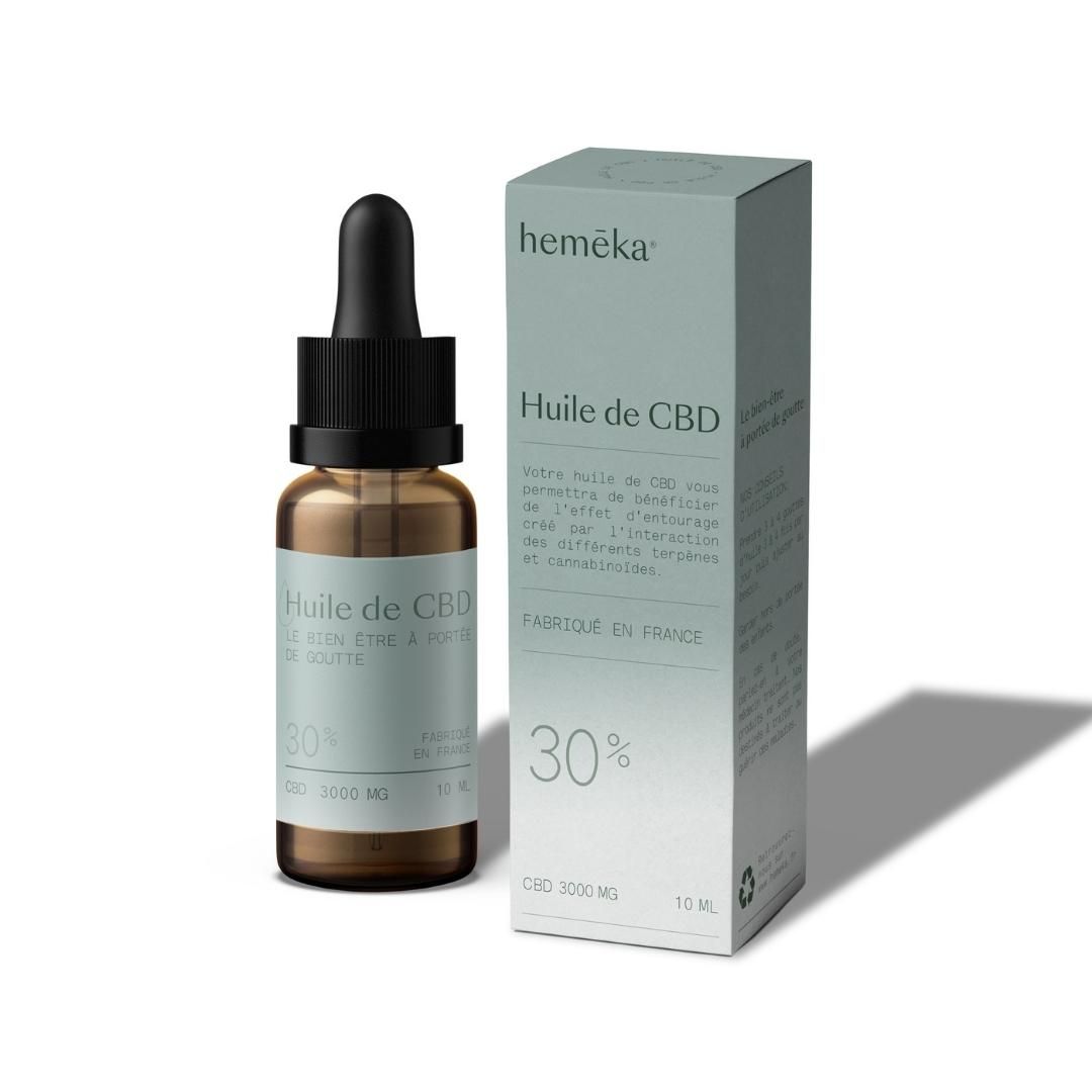 Huile CBD 30% (sans THC)