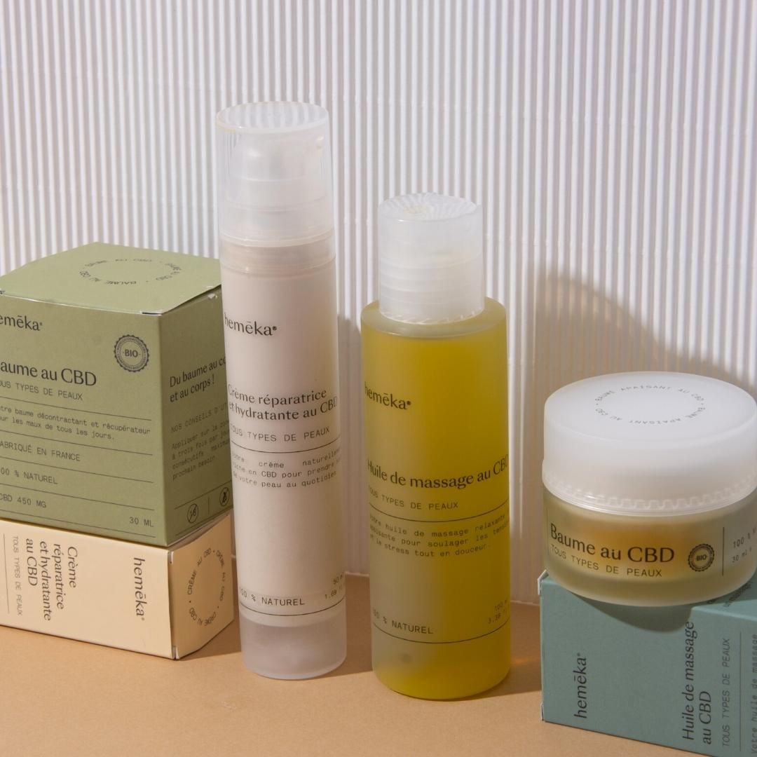 Coffret TRIO cosmétiques CBD